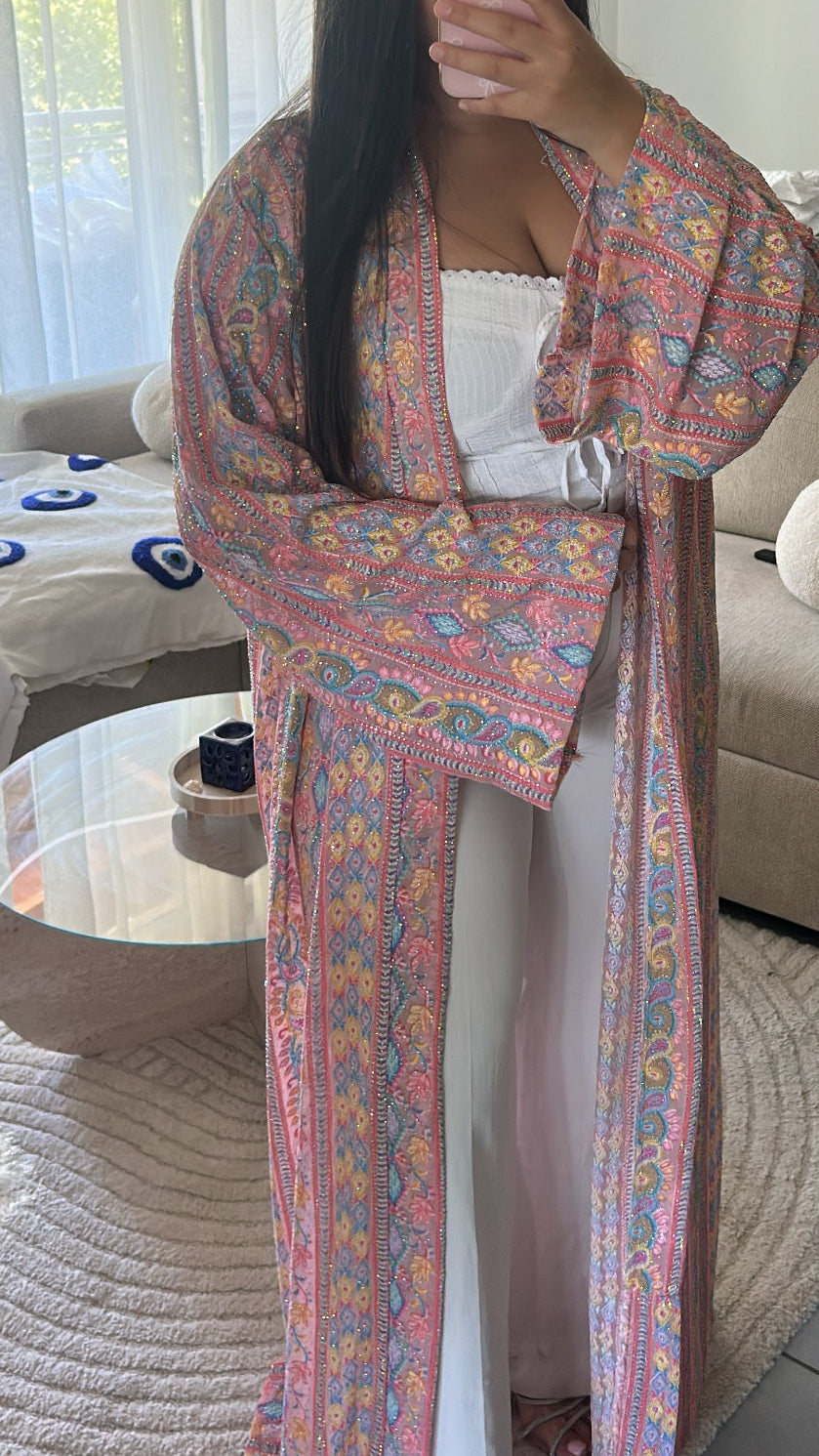 Kimono pink sunset
