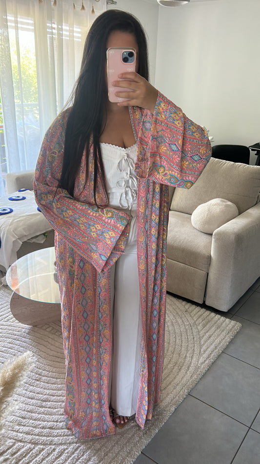 Kimono pink sunset